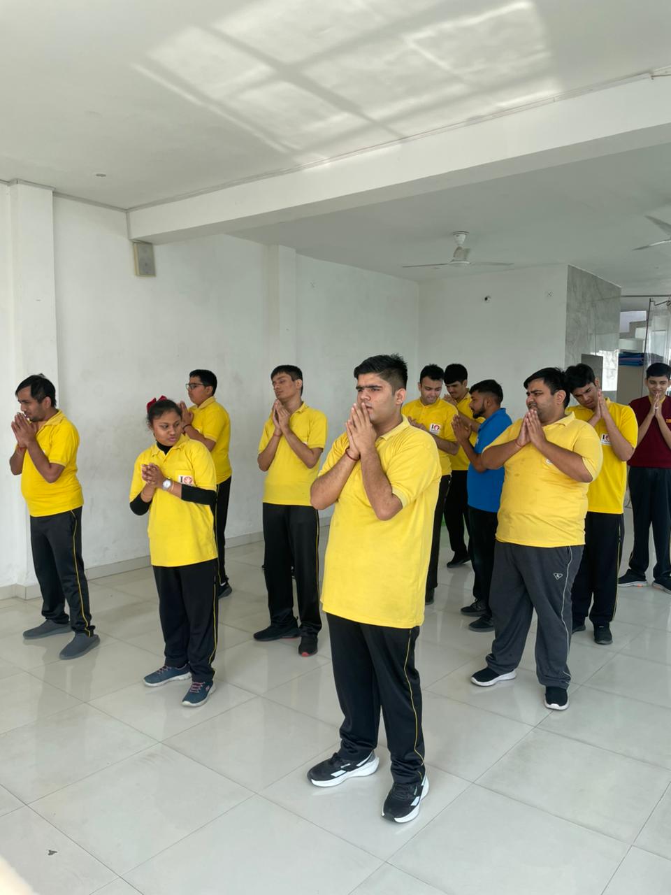 Morning Assembly and Yoga